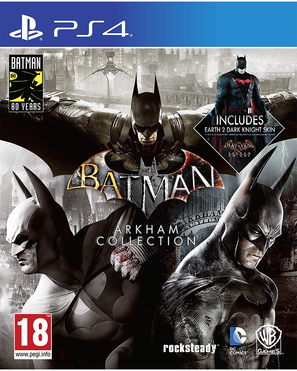 Batman: Arkham Collection Коллекция Аркхема (PS4)