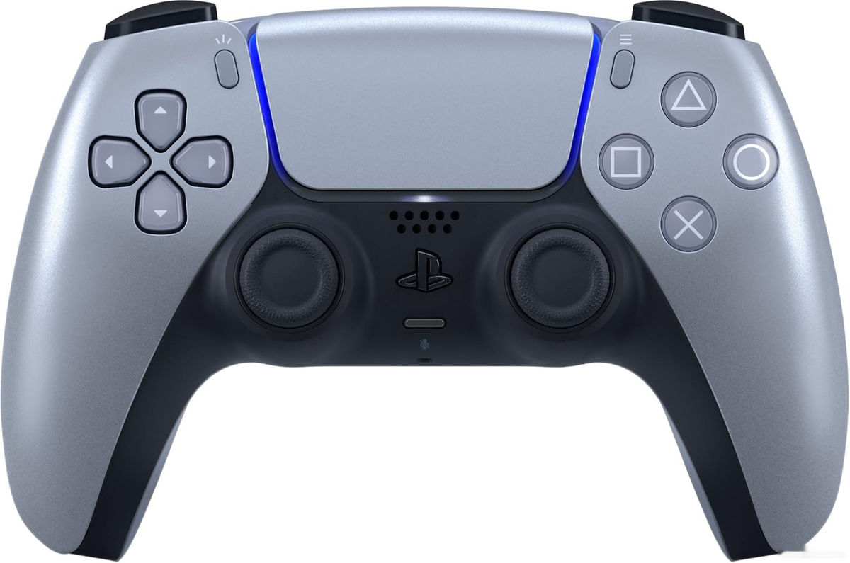 Sony DualSense (гладкое серебро)