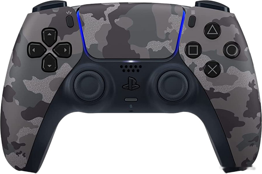 Sony DualSense (серый камуфляж)