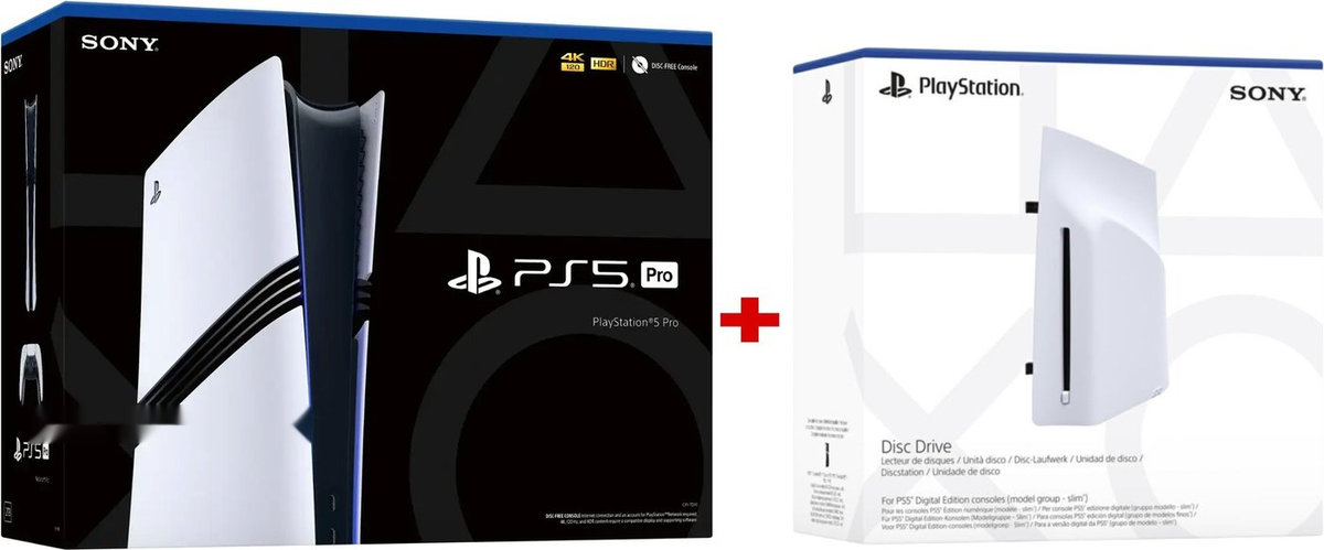 Sony PlayStation 5 Pro (1 ревизия, дисковод)